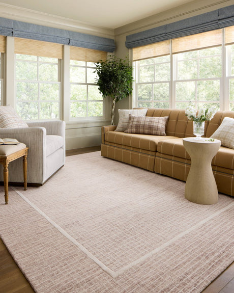 Chris Loves Julia x Loloi Briggs Brg-01 Blush/Ivory Rug.