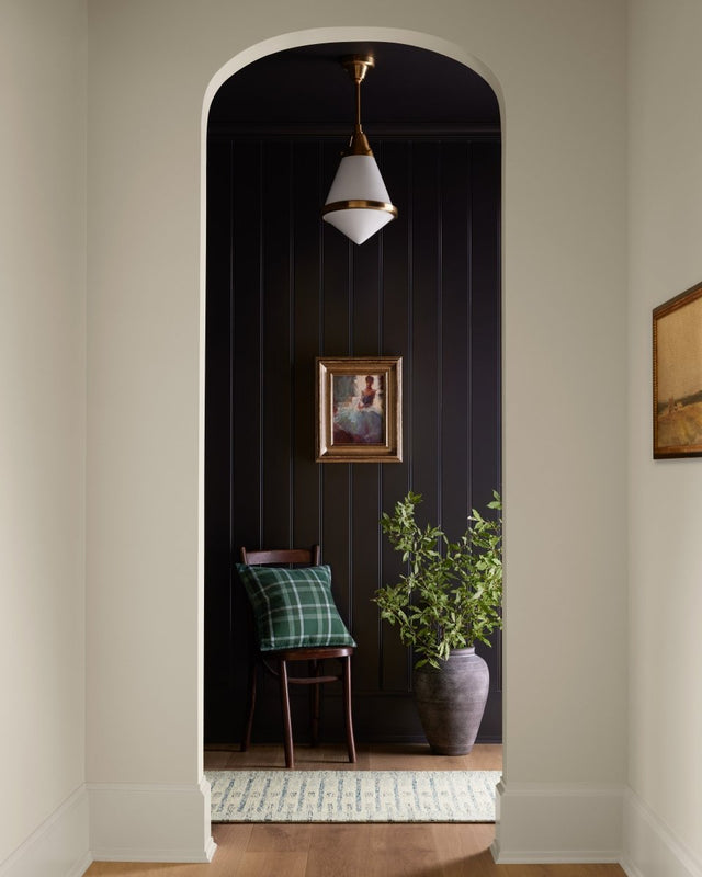 Chris Loves Julia x Loloi Chris Chr-01 Ivory/Denim Rug.