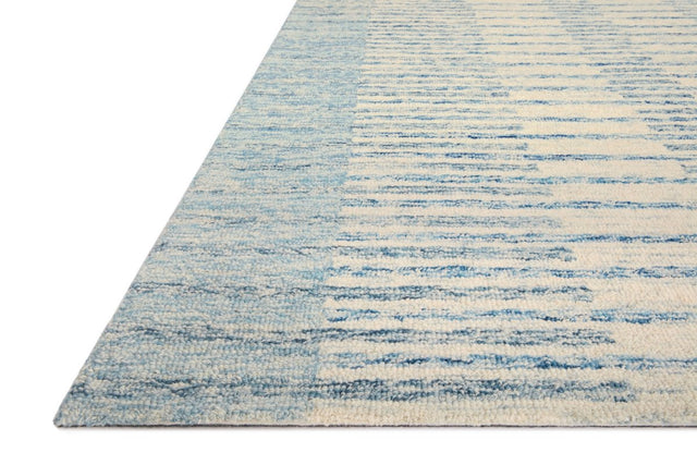 Chris Loves Julia x Loloi Chris Chr-01 Ivory/Denim Rug.