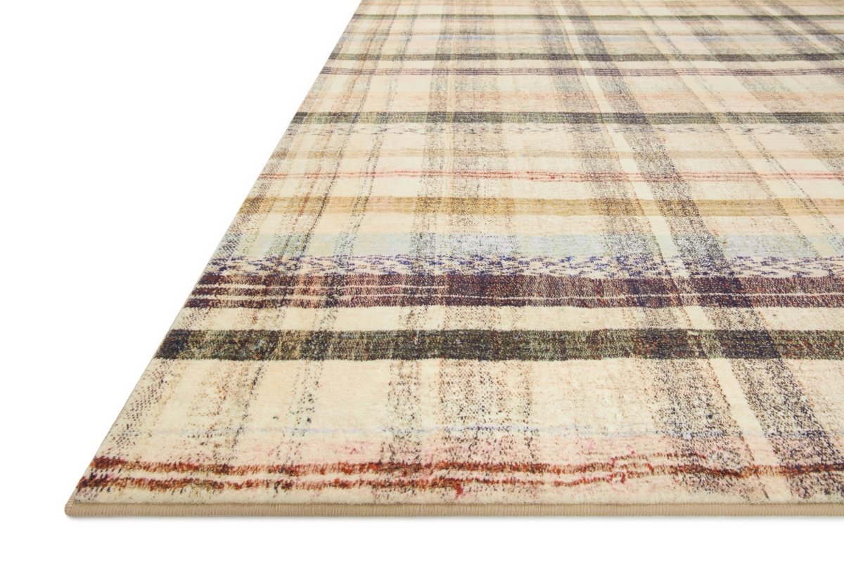 Chris Loves Julia x Loloi Humphrey Hum-02 Ivory/Multi Rug.