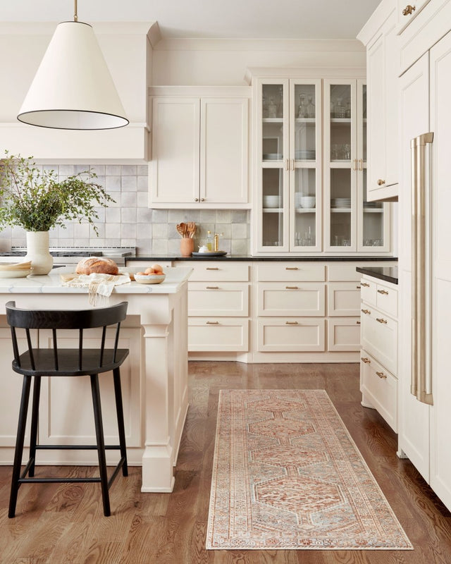 Chris Loves Julia x Loloi Jules Jul-04 Tangerine/Mist Rugs.