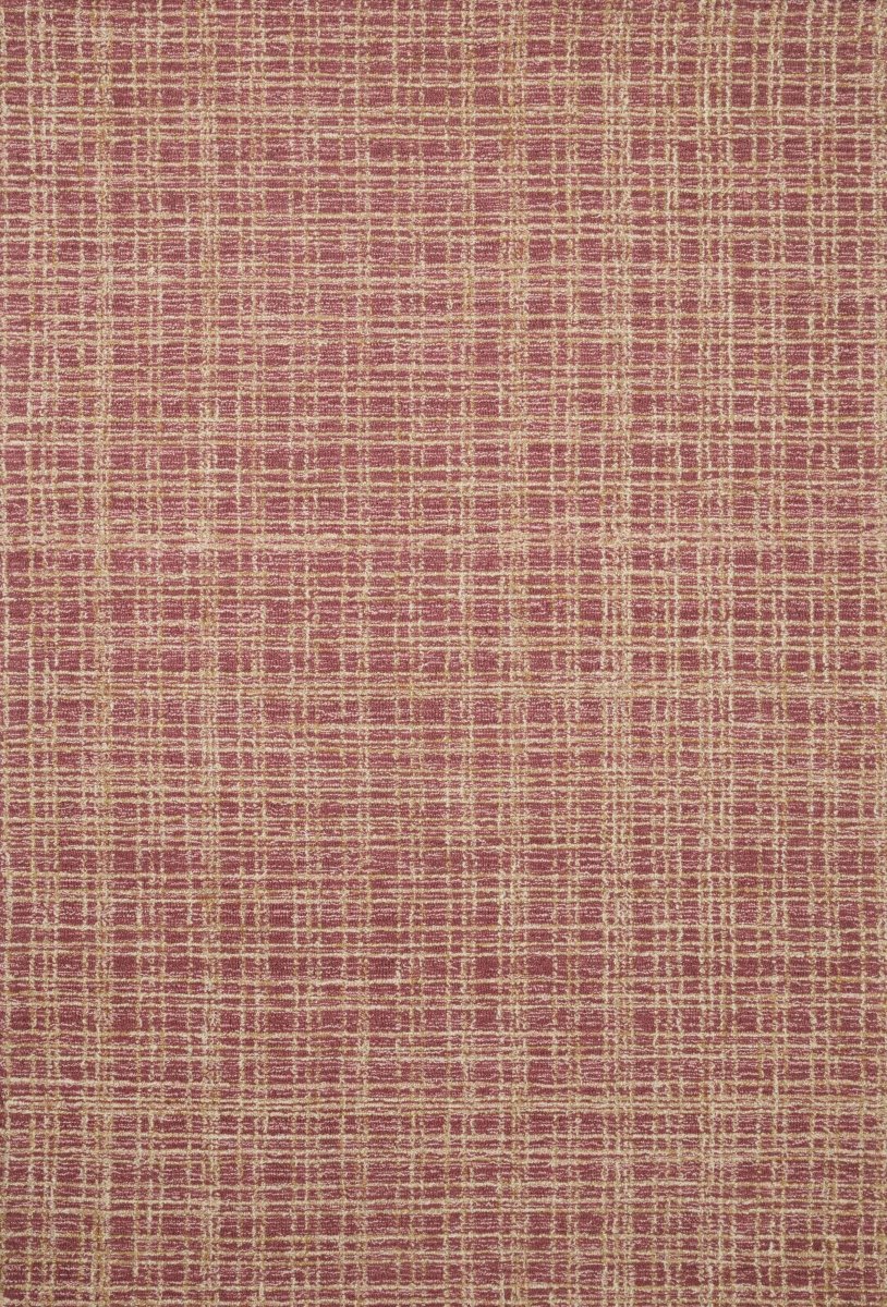 Chris Loves Julia x Loloi Polly Pol-03 Berry/Natural Rug.