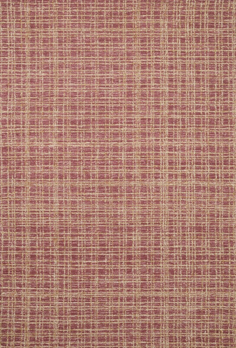 Chris Loves Julia x Loloi Polly Pol-03 Berry/Natural Rug.
