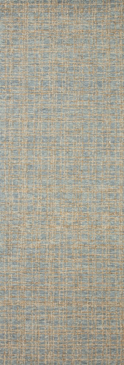 Chris Loves Julia x Loloi Polly Pol-03 Blue/Sand Rug.