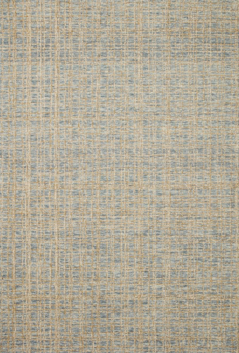 Chris Loves Julia x Loloi Polly Pol-03 Blue/Sand Rug.