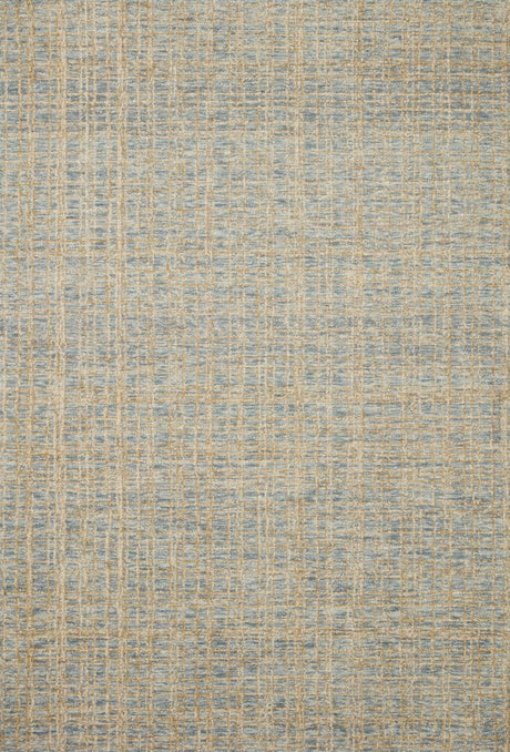 Chris Loves Julia x Loloi Polly Pol-03 Blue/Sand Rug.