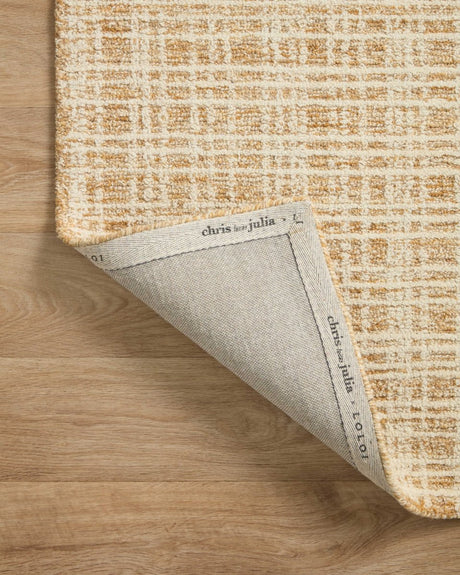 Chris Loves Julia x Loloi Polly Pol-03 Straw/Ivory Rug.