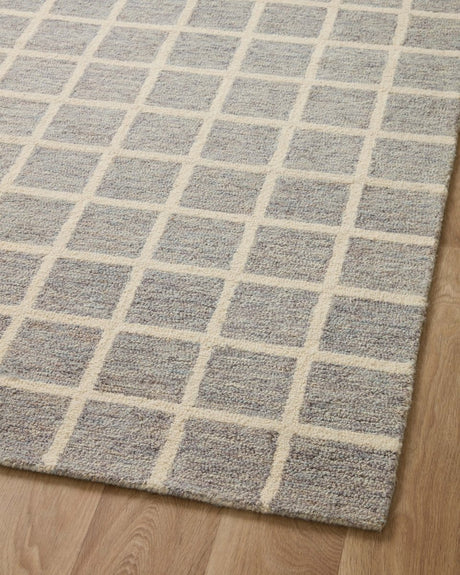 Chris Loves Julia x Loloi Polly Pol-05 Slate/Ivory Rug.