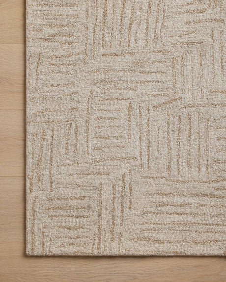 Chris Loves Julia x Loloi Polly Pol-08 Smoke/Sand Rug.