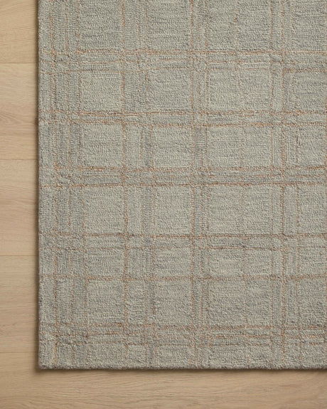 Chris Loves Julia x Loloi Polly Pol-09 Fog/Wheat Rug.