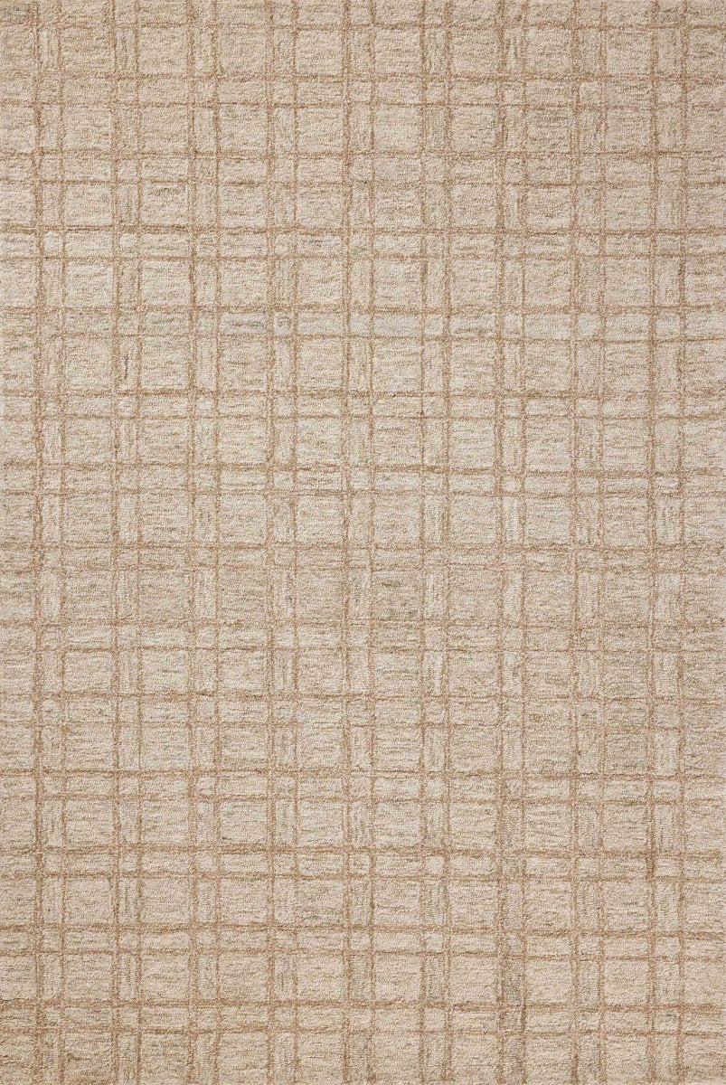 Chris Loves Julia x Loloi Polly Pol-10 Khaki/Sand Rug.