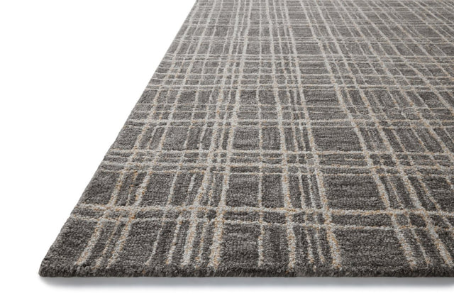 Chris Loves Julia x Loloi Polly Pol-11 Graphite/Pebble Rug.