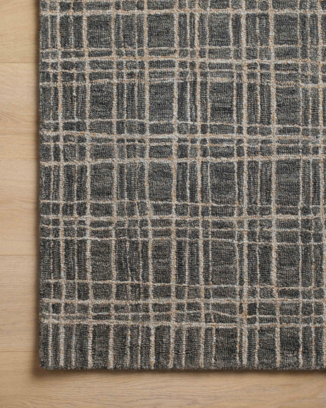 Chris Loves Julia x Loloi Polly Pol-11 Graphite/Pebble Rug.