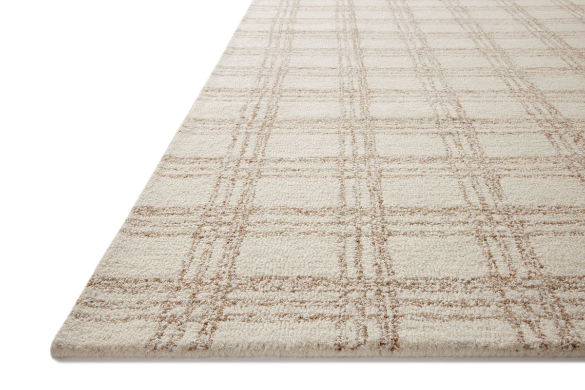 Chris Loves Julia x Loloi Polly Pol-12 Cream/Sand Rug.