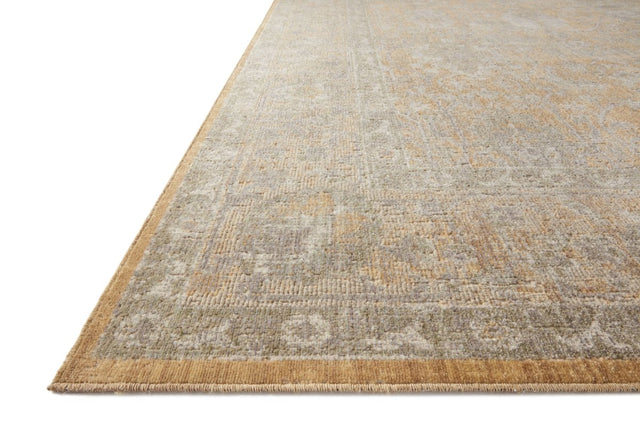 Chris Loves Julia x Loloi Rosemarie Roe-01 Gold/Sand Rugs.