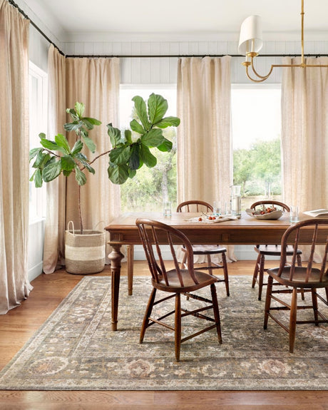Chris Loves Julia x Loloi Rosemarie Roe-01 Sage/Blush Rugs.