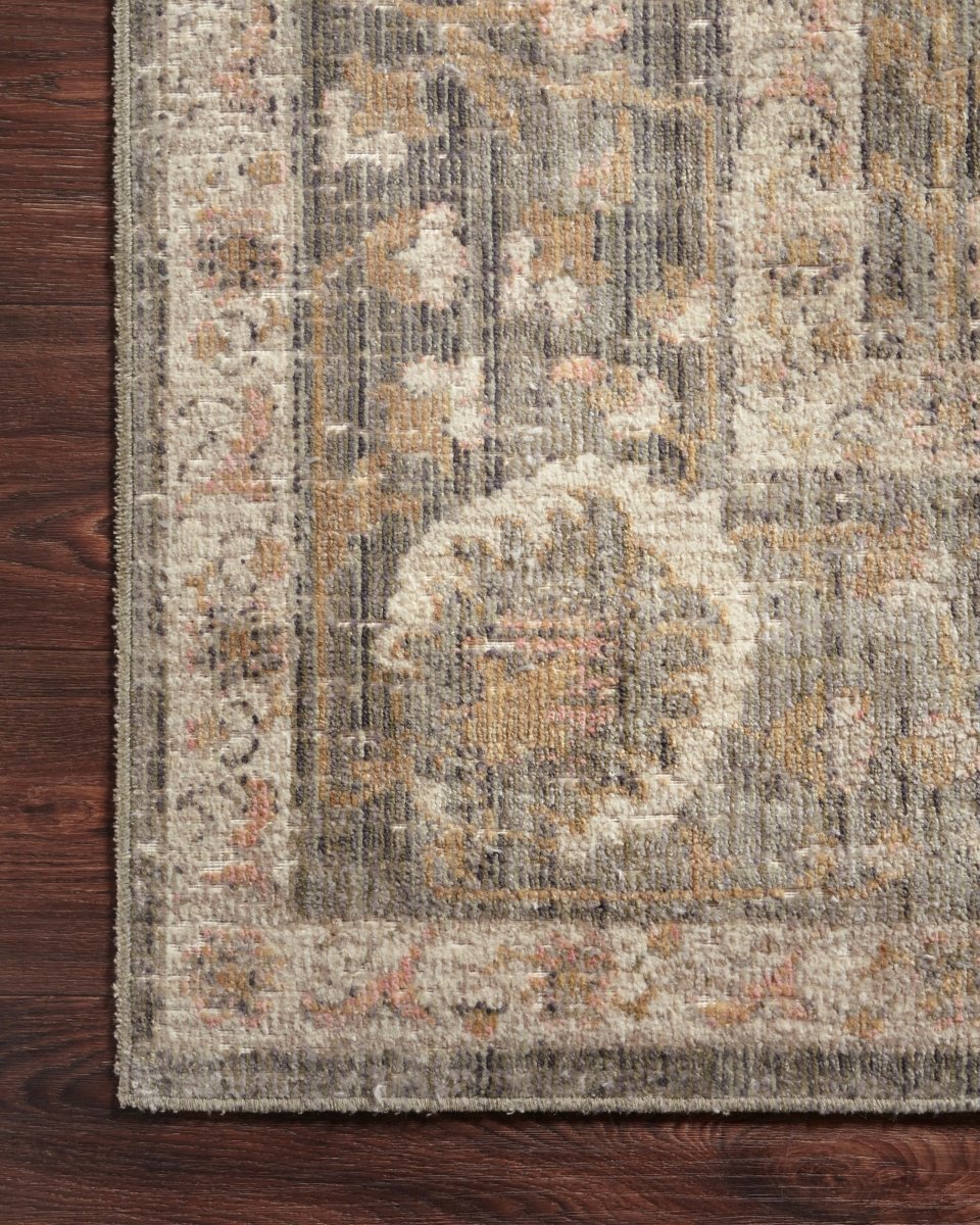 Chris Loves Julia x Loloi Rosemarie Roe-01 Sage/Blush Rugs.