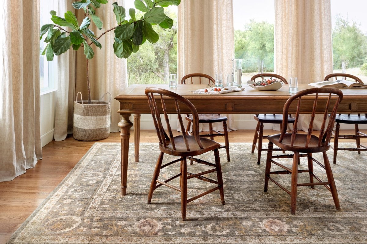 Chris Loves Julia x Loloi Rosemarie Roe-01 Sage/Blush Rugs.