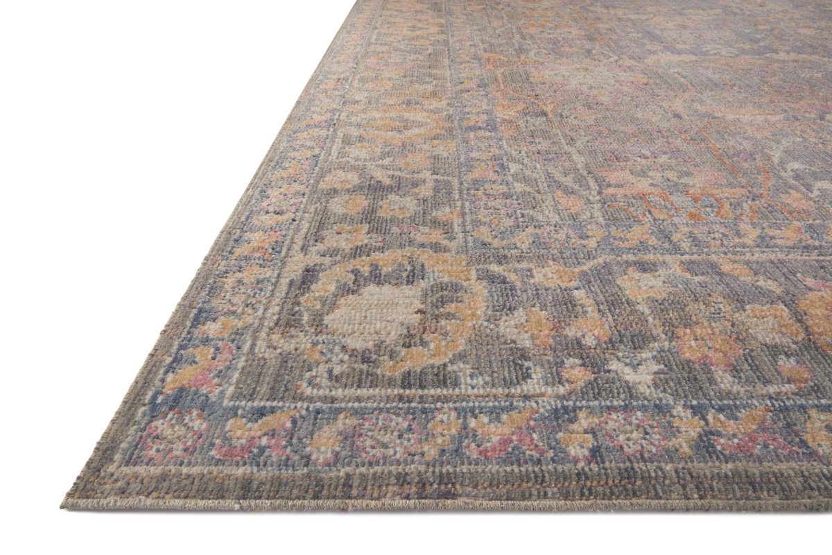 Chris Loves Julia x Loloi Rosemarie Roe-01 Stone/Multi Rugs.