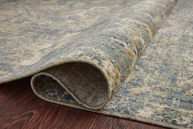 Chris Loves Julia x Loloi Rosemarie Roe-03 Sand/Lagoon Rugs.