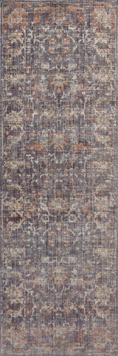 Chris Loves Julia x Loloi Rosemarie Roe-04 Graphite/Multi Rugs.