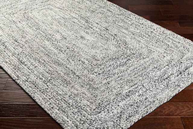 Surya Cologne Cog-2300 Pale Slate, Light Grey, Sterling Grey, Metallic - Silver, Pewter Rug.