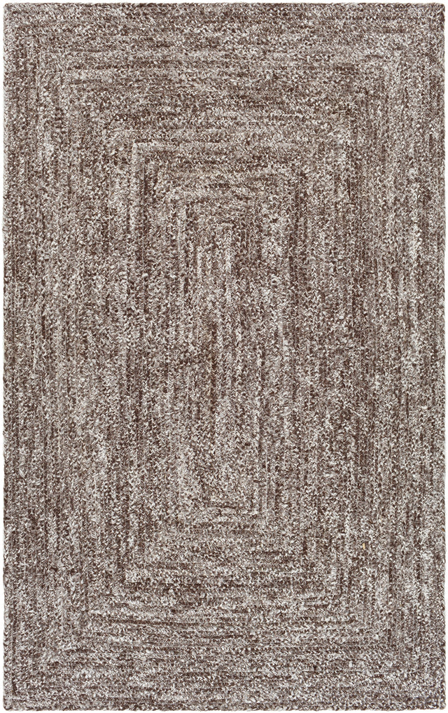 Surya Cologne Cog-2301 Grey, Nickel, Sage, Metallic - Silver, Eggplant Rug.