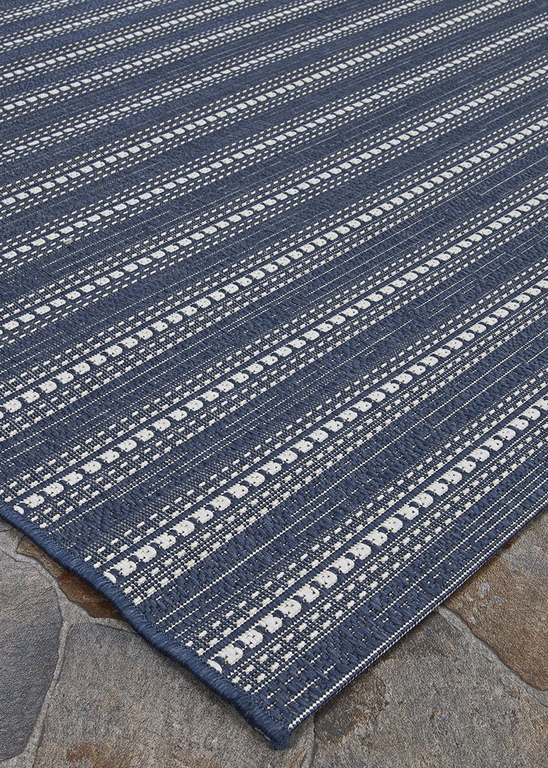 Couristan Afuera Beachcomber 5262/5003 Marine /Shell Rugs - Couristan - 52625003020037t