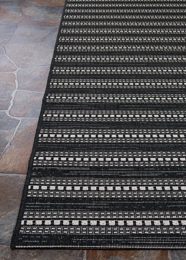 Couristan Afuera Beachcomber 5262/9008 Onyx/Shell Rugs - Couristan - 52629008020037t