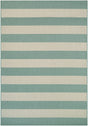 Couristan Afuera Yacht Club 5229/8003 Sea Mist / Ivory Rugs - Couristan - 52298003020037t