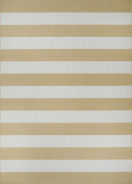 Couristan Afuera Yacht Club 5229/8505 Butterscotch/Ivory Rugs - Couristan - 52298505020037t