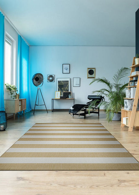 Couristan Afuera Yacht Club 5229/8505 Butterscotch/Ivory Rugs - Couristan - 52298505020037t