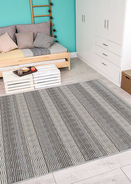 Couristan Cape Torrent 9864/5038 Sky Blue /Grey Rug - Couristan - 98645038020037t