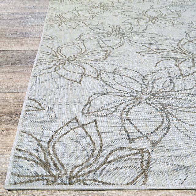 Couristan Charm Botanical 2554/0224 Sand/Twig Rug - Couristan - 25540224053076t