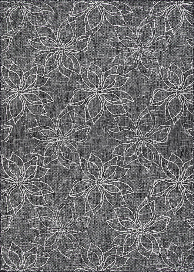 Couristan Charm Botanical 2554/2009 Ash Rugs - Couristan - 25542009033056t