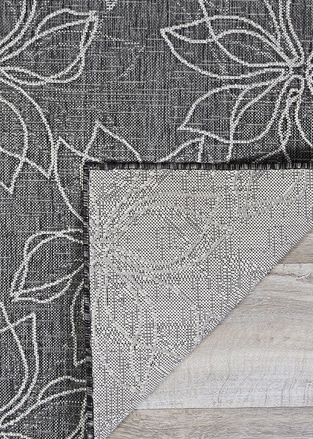 Couristan Charm Botanical 2554/2009 Ash Rugs - Couristan - 25542009066066n