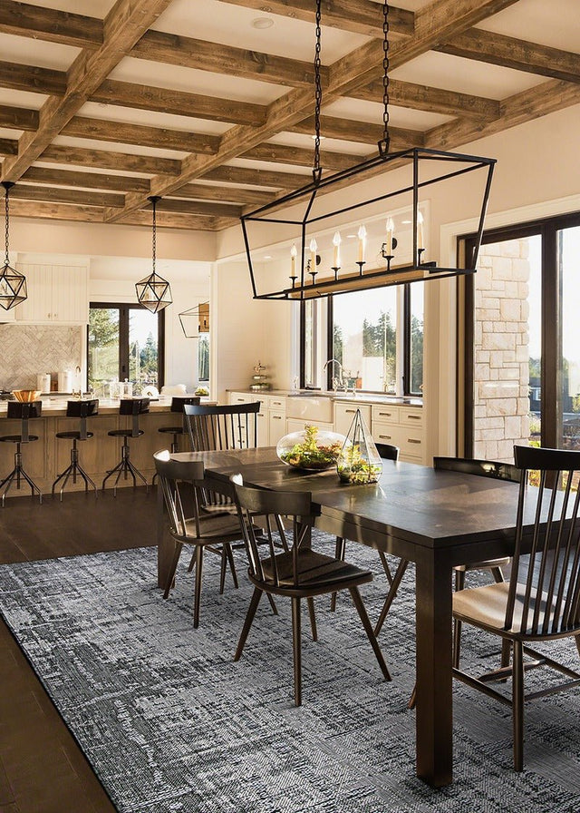 Couristan Charm Tiverton 2559/2009 Anthracite - Light Grey Rugs - Couristan - 25592009033056t