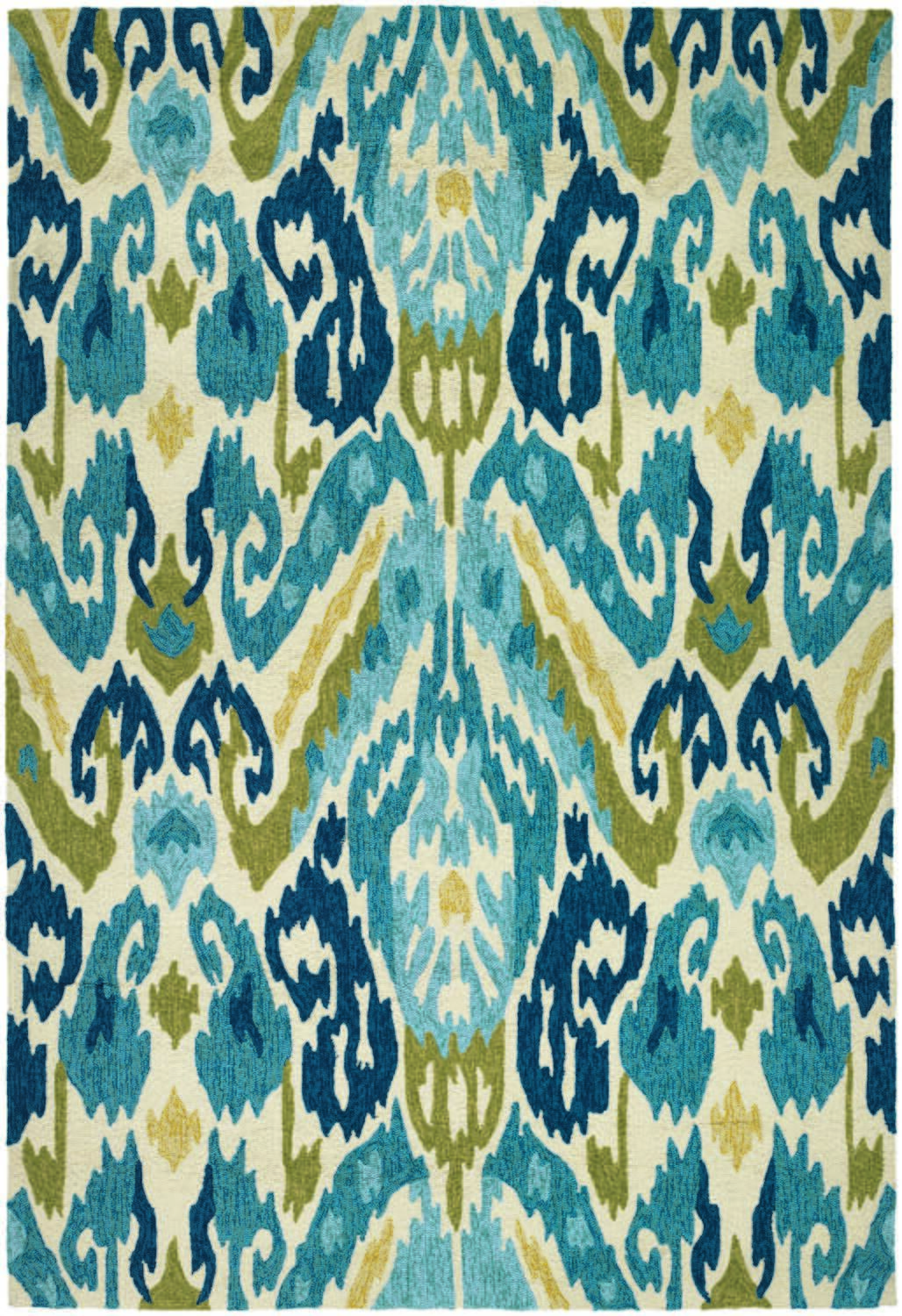 Couristan Covington Delfina 2263/0702 Azure / Lemon Rugs - Couristan - 22630702020040t