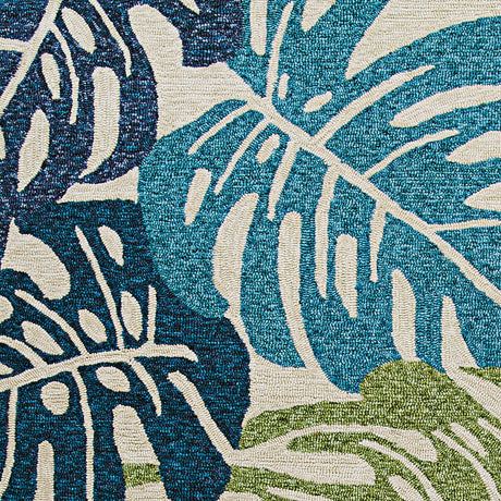 Couristan Covington Monstera 3534/1521 Cream / Multi Rugs - Couristan - 35341521020040t