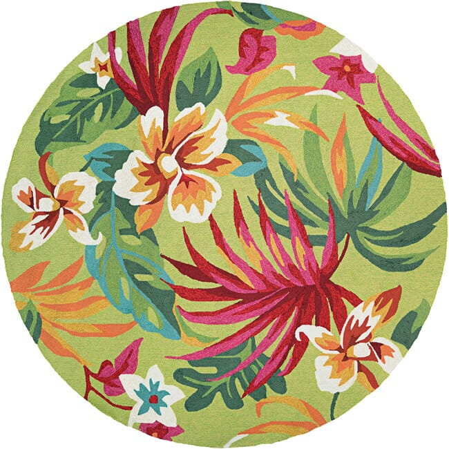 Couristan Covington Painted Fern 4098/4071 Fern / Red Rugs - Couristan - 40984071020040t