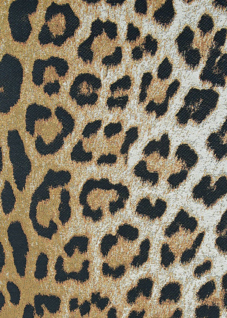 Couristan Dolce Amur Leopard 5750/0003 New Gold Rugs - Couristan - 57500003023311t