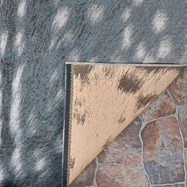 Couristan Dolce Hyena 5757/0700 Denim - Silver Rug - Couristan - 57570700040510t