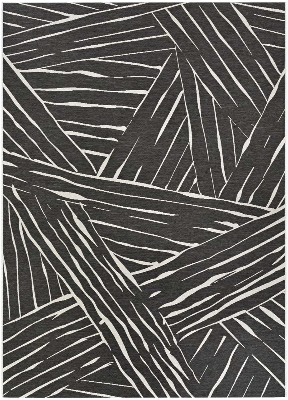 Couristan Dolce Parquet 7515/2102 Charcoal Rug - Couristan - 75152102040510t
