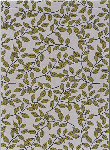 Couristan Dolce Summer Ivy 7512/0045 Ivory Olive Rug - Couristan - 75120045040510t