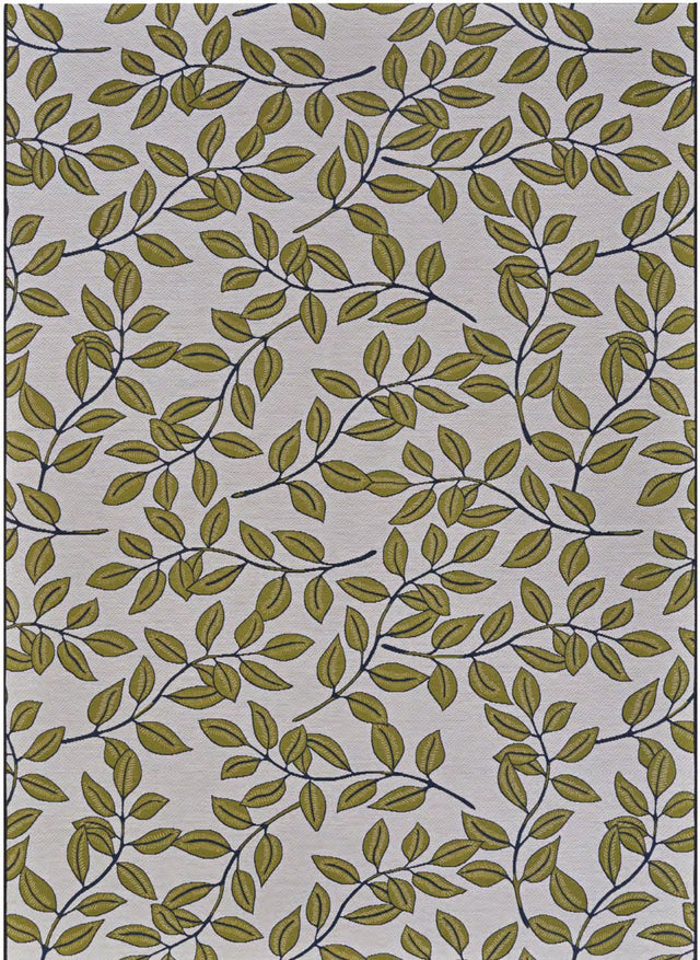 Couristan Dolce Summer Ivy 7512/0045 Ivory Olive Rug - Couristan - 75120045040510t