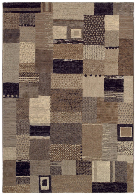 Couristan Easton Maribel 6815/4343 Ivory / Grey Rugs - Couristan - 68154343020037t