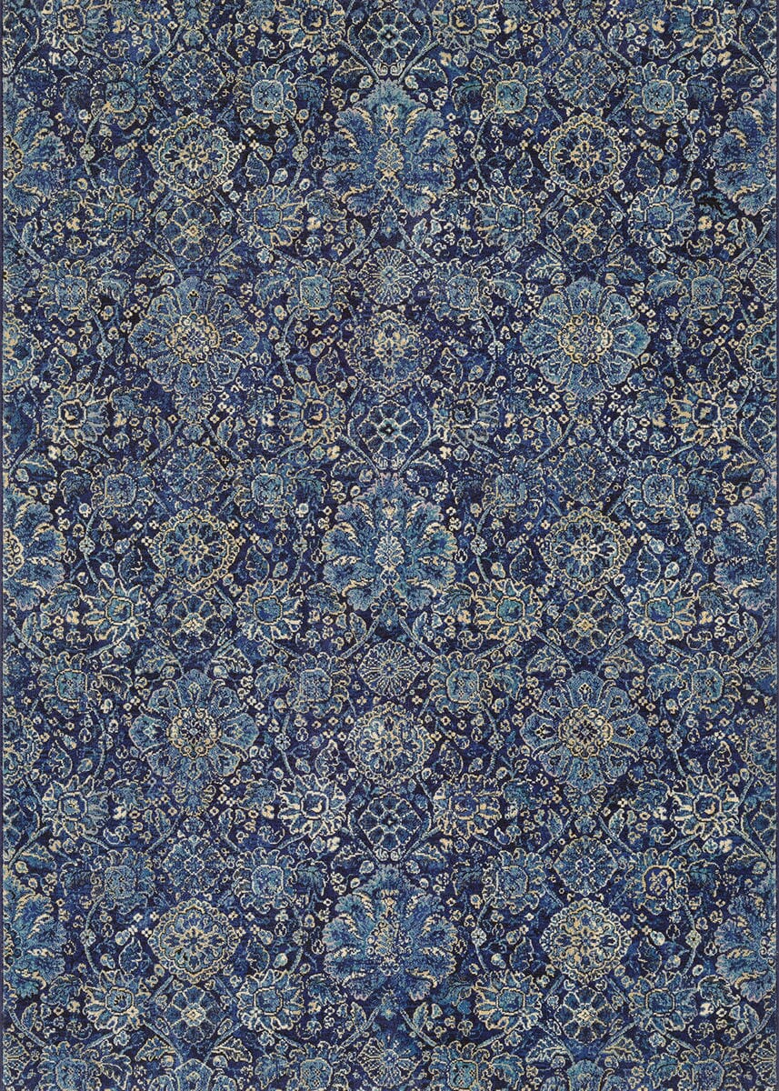 Couristan Easton Winslet 6335/3151 Navy / Sapphire Rugs - Couristan - 63353151020037t