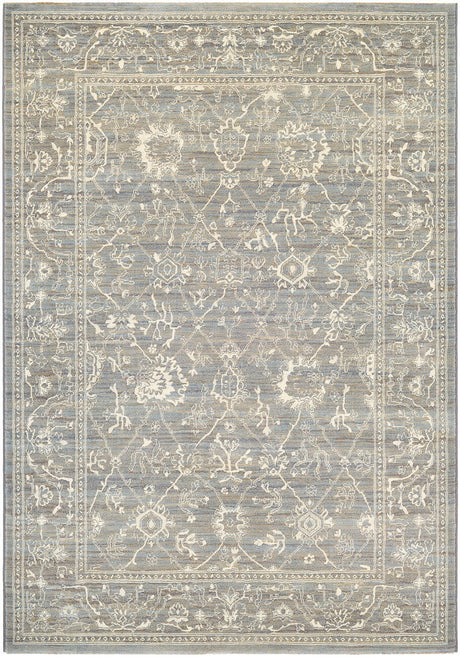 Couristan Everest Persian Arabq 6340/6323 Charcoal / Ivory Rugs - Couristan - 63406323020037t
