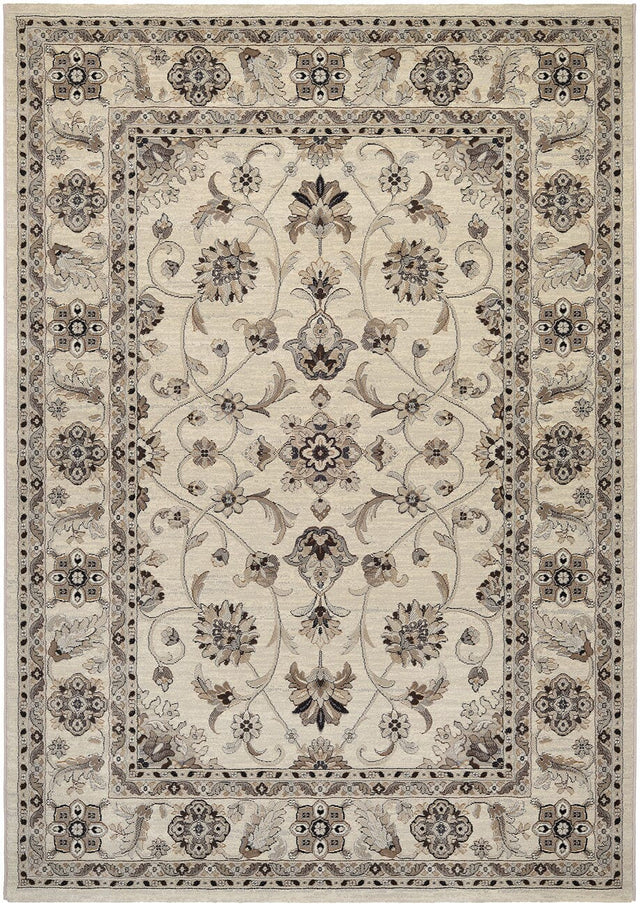 Couristan Everest Rosetta 8972/6322 Ivory Rugs - Couristan - 89726322020037t