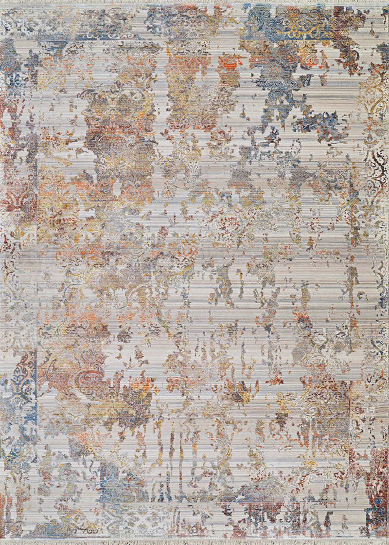 Couristan Halli Abstract Florals H653/1001 Antique Lace - Mlt Rugs - Couristan - h6531001053076t